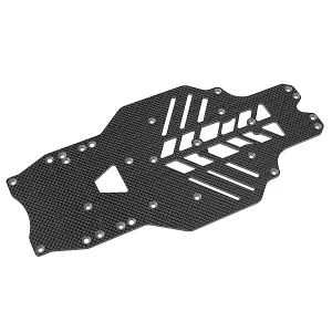 Corally Chassis Ssx-10 - Graphite 2.5mm - 1 PC