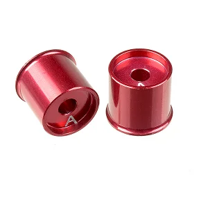 Corally Aluminium. Lower Arm Cap Ssx-10 - A - 0mm - 2 Pcs