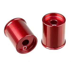 Corally Aluminium. Lower Arm Cap Ssx-10 - D - -3mm - 2 Pcs