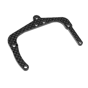 Corally Rear Pod Upper Plate Ssx-10 - Graphite 2.5mm