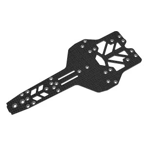 Corally Chassis Fsx-10 - Graphite 2.5mm - 1 PC