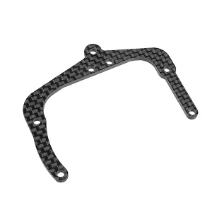 Corally Rear Pod Upper Plate Fsx-10 - Graphite 2.5mm