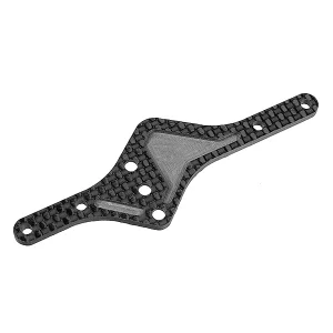 Corally Body Mount Plat E Fsx-10 - Graphite 2.5mm - 1