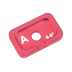 Corally Aluminium. Caster Adjustment Plate Fsx10 - A - 6