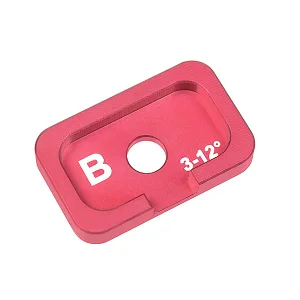 Corally Aluminium. Caster Adjustment Plate Fsx10 - B - 3