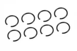 Corally C-Clips 7mm - Steel - 8 Pcs