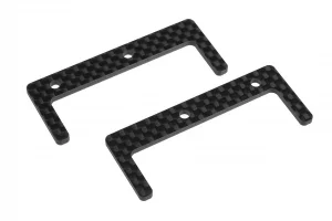 Corally Battery Plate Ssx-8R - 3K Carbon - 2 Pcs