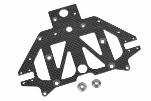 Corally Front Lower Suspension Pension Plate Ssx-8X 3K Carbon