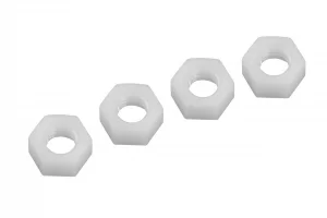Corally Nylon Nut M6 - 4 Pcs