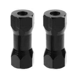 Corally Chassis Post 1.0005mm M3 Black 2 Pcs