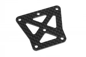 Corally Front Upper Ste Ering Deck - Graphite 2mm - 1