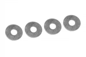 Corally Diff. Shim Ring S - Steel - 3X9X0.4mm - 4 Pcs