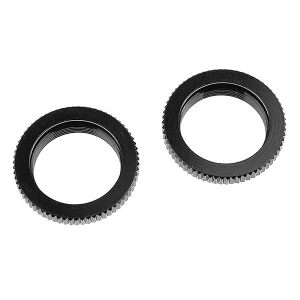 Corally Shock Body Spring Adj. Nut - Aluminium. - 2 Pcs