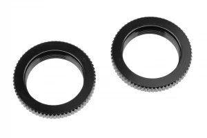 Corally Shock Body Spring Adj. Nut - Aluminium. - 2 Pcs