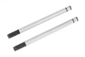 Corally Shock Shaft - Front - Steel - 2 Pcs
