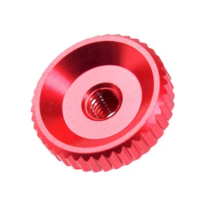 Corally Battery Lock Nut - Aluminium. - 1 PC