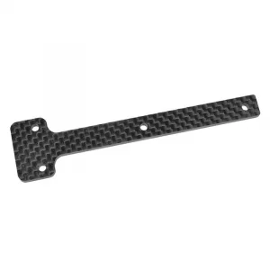 Corally Chassis Stiffener Plate Front Carbon