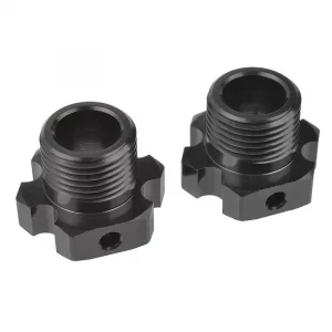 Corally Wheel Hex Adapter Xb P Ro Lightened Aluminium 7075 Black