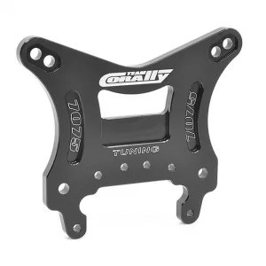 Corally Shock Tower Asuga Xlr Front Swissmade 7075 T6 5mm Ha
