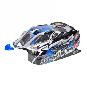 Team Corally Polycarbonate Body Spark Xb6 Blue Cut Decal Sheet