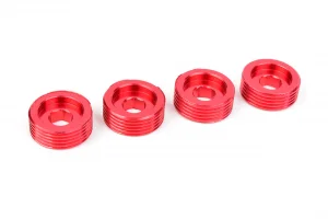 Corally Pivot Ball Adjusting Nut - Aluminium - 4 Pcs