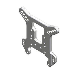 Corally Shock Tower - 5mm - Aluminium - Rear - 1 PC