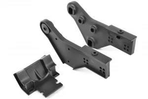 Corally Wheelie Bar Mount - Left-Right - Composite - 1 Set