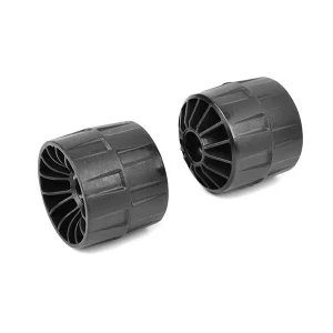 Corally Wheelie Bar Wheels - Composite - 2 Pcs