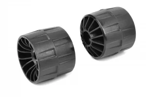 Corally Wheelie Bar Wheels - Composite - 2 Pcs
