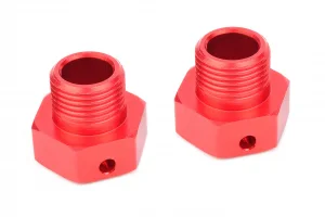 Corally Wheel Hex Adapter - Wide RTR - Aluminium - 2 Pcs