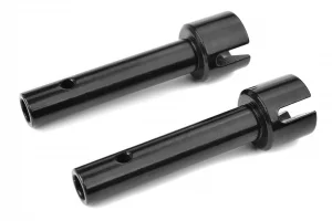 Corally Drive Axle - Rear - Wide Hub - Steel - 2 Pcs