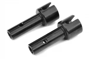 Corally Drive Axle - Rear - Steel - 2 Pcs