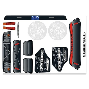 Corally Body Decal Sheet - Dementor Xp 6S