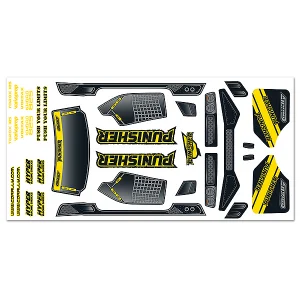 Corally Body Decal Sheet - Punisher Xp