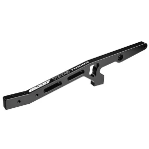 Corally Chassis Brace V2 Rear Swiss 7075 T6 Hard Black Truck