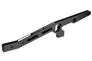 Corally Chassis Brace V2 Rear Swiss 7075 T6 Hard Black Truck