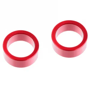 Corally HDA Suspension Arm Ins Ert Inner Aluminium Red 2 Pcs