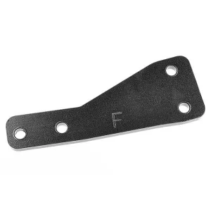 Corally Shock Tower Brace Front MT Aluminium Black 1 PC