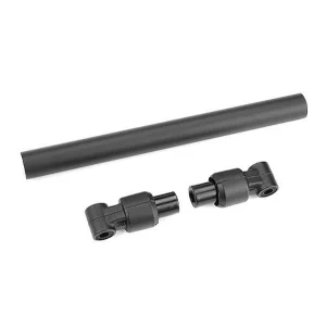 Corally Chassis Tube Front 110mm Aluminium Black 1 Set