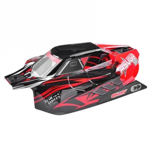 Corally Polycarbonate Body Asuga Xlr Painted Red Cut 1 PC