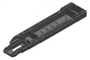 Corally Chassis - 2WD - Long Wheelbase - Composite