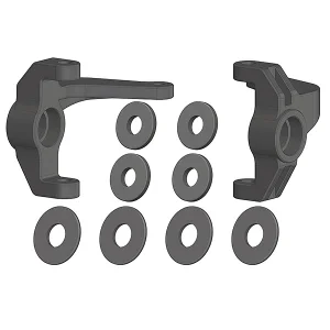 Corally Steering Block - L/R - Composite - 1 Set ** CLEARANCE **