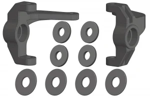 Corally Steering Block - L/R - Composite - 1 Set