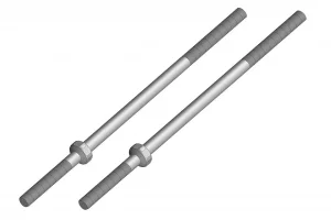 Corally Turnbuckle 80 mm - M3 - Steel - 2 Pcs
