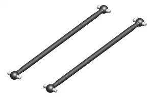 Corally Drive Shaft - Rear - Steel - 2 Pcs