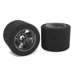 Corally Attack Foam Tires 1:8 Circuit 35Shore Rr Carbon 76mm