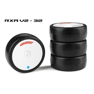 Corally Attack Rxa V2 Rubber Tires - 1:10 Ep Touring