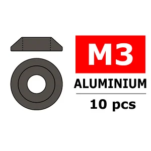 Corally Aluminium Washer For M3 Button Head Screws O