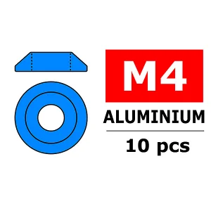 Corally Aluminium Washer For M4 Button Head Screws O