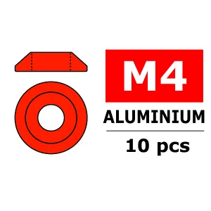 Corally Aluminium Washer For M4 Button Head Screws O
